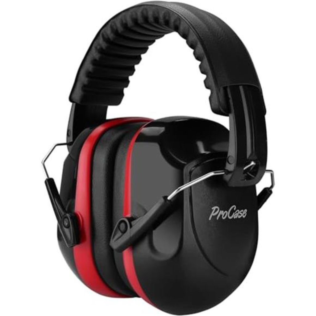 Noise Cancelling Earmuffs Nrr 28db Adjustable Foldable Hearing Protection